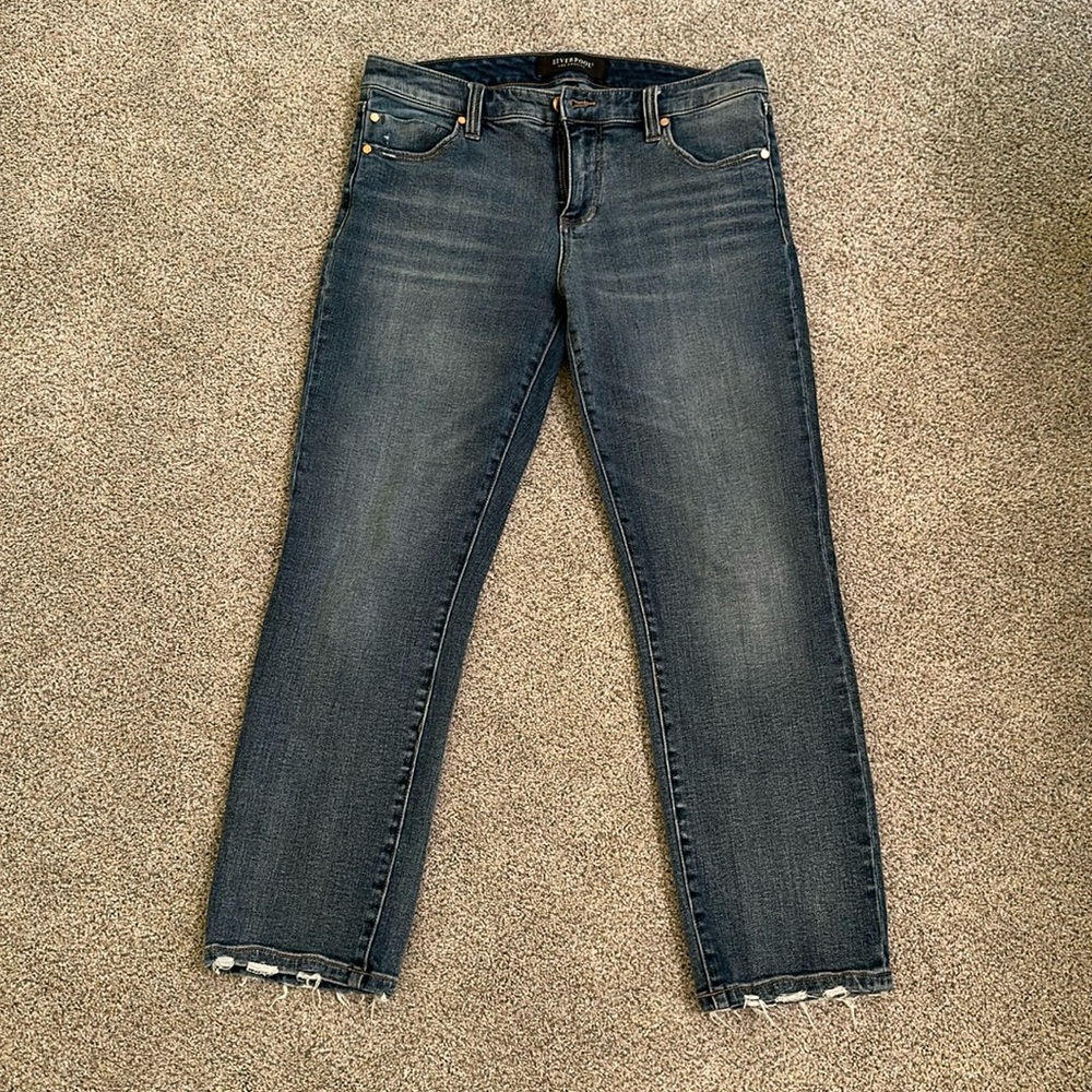 Liverpool Crop Straight Jeans (LM7195VH)